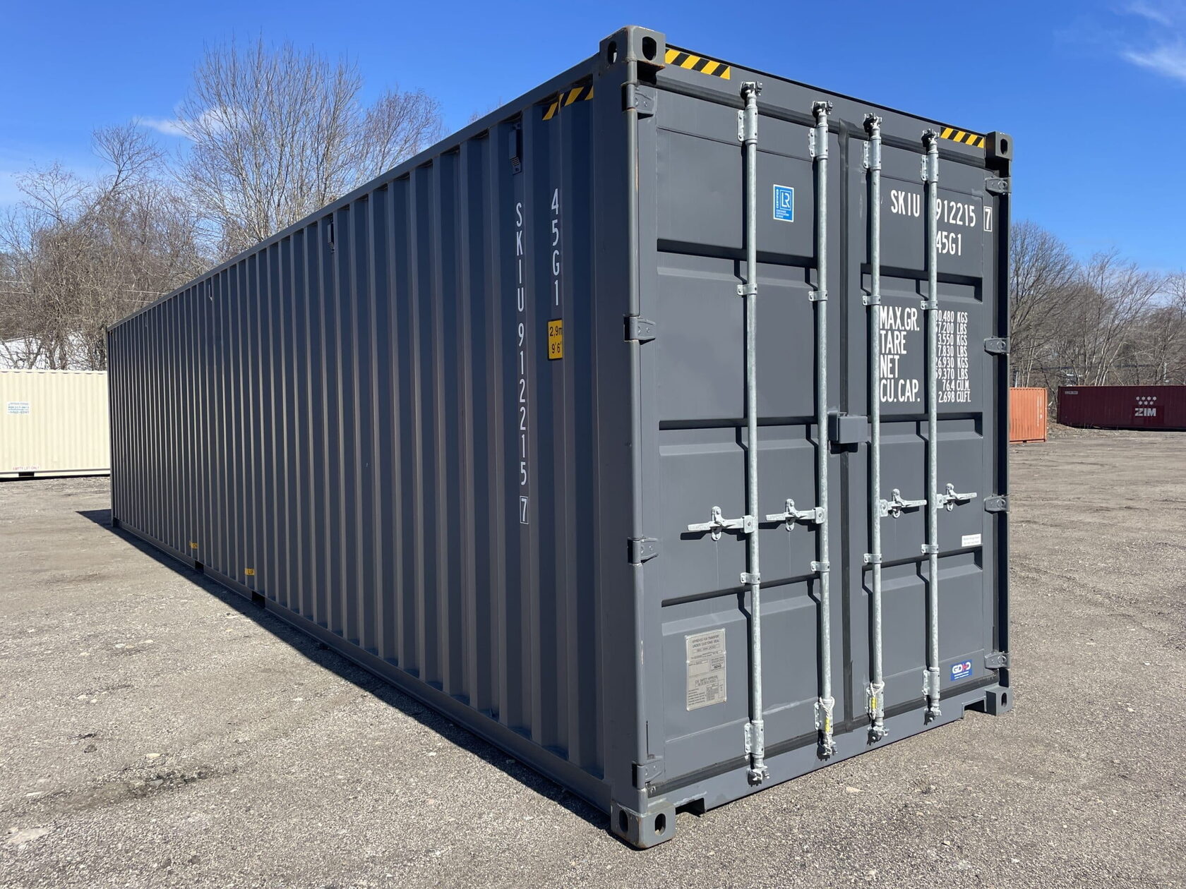 Контейнер 40 футов HC SKIU 912215-7 купить с доставкой